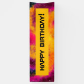 Bannière d'anniversaire de Galaxy (Vertical)