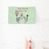 Bannière d'anniversaire de Hérisson (Insitu)