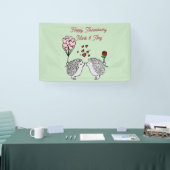 Bannière d'anniversaire de Hérisson (Salon professionnel)