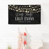 Bannière d'anniversaire de jalon personnaliser, sa (En situation)