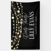 Bannière d'anniversaire de jalon personnaliser, sa (Vertical)