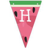 Bannière d'anniversaire de la pastèque (Deuxième drapeau)