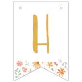 Bannière d'anniversaire de Little Sunshine (Deuxième drapeau)