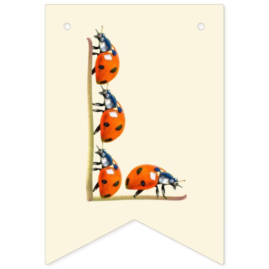 Bannière d'anniversaire de notre Log Bug Ladybug (Septième drapeau)