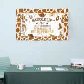 Bannière d'anniversaire de Western First Rodeo (Salon professionnel)