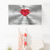 Bannière d'anniversaire d'église ou votre (En situation)