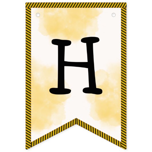 Bannière d'anniversaire des camions de constructio (Deuxième drapeau)