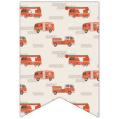 Bannière d'anniversaire des pompiers | Bannière in (Premier drapeau)