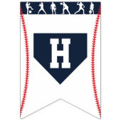 Bannière d'anniversaire du baseball (Deuxième drapeau)