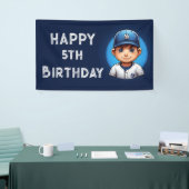 bannière d'anniversaire du baseball (Salon professionnel)