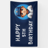 bannière d'anniversaire du baseball (Vertical)