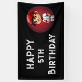 bannière d'anniversaire du baseball (Vertical)