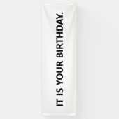 Bannière d'anniversaire du bureau C'est votre anni (Vertical)