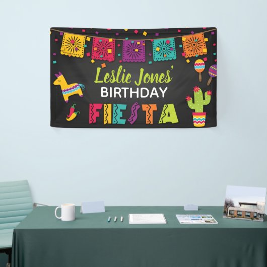Bannière d'anniversaire Fiesta (Salon professionnel)