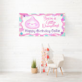 Bannière d'anniversaire Glitter Dumpling (Insitu)