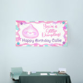 Bannière d'anniversaire Glitter Dumpling (Salon professionnel)