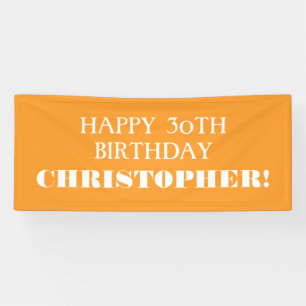 Bannière d'anniversaire joyeuse de la coutume bla