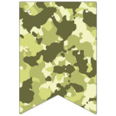 Bannière d'anniversaire joyeuse en Camo Vert (Premier drapeau)