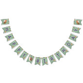 Bannière d'anniversaire joyeux de mignonne hérisso (Tout)