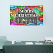 Bannière d'anniversaire personnalisées de Jésus (Salon professionnel)