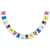 Bannière d'Anniversaire Rétro Movie Nuit (Tout)