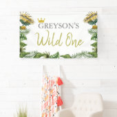 Bannière d'anniversaire sauvage - Décor d'annivers (En situation)