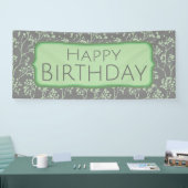 Bannière d'anniversaire sophistiquée (Salon professionnel)