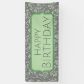 Bannière d'anniversaire sophistiquée (Vertical)