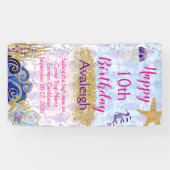 Bannière d'anniversaire très personnelle (Horizontal)