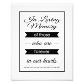 Bannière dans Love Memory Mariage Signer Photo Imp (Devant)