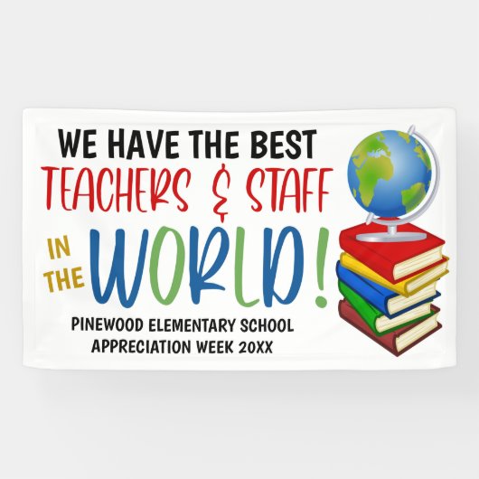 Bannière d'appréciation de l'enseignant du thème m (Horizontal)