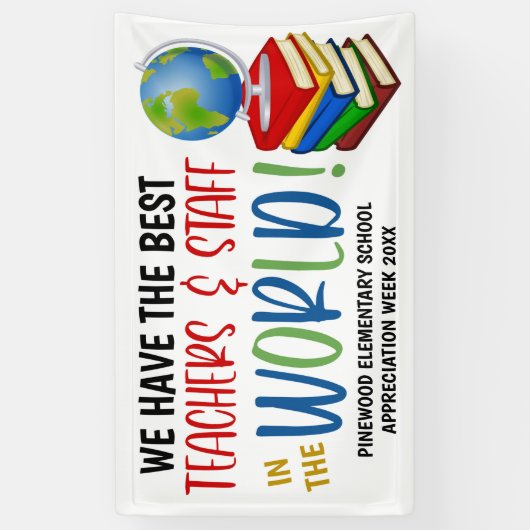 Bannière d'appréciation de l'enseignant du thème m (Vertical)