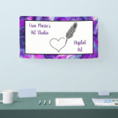 Bannière d'art personnalisée pour les expositions  (Salon professionnel)