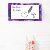 Bannière d'art personnalisée pour les expositions  (Insitu)