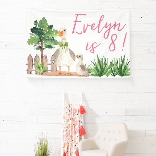 Bannière d'article d'anniversaire du zoo de moutur (Insitu)