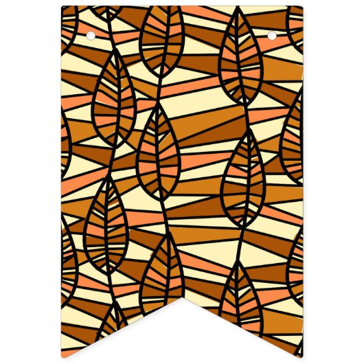 Bannière d'automne rétro (Troisième drapeau)