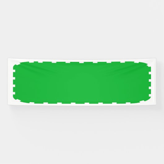 Bannière de 2,5 po x 8 po do-it-yourself Modèle Aj (Horizontal)