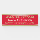 Bannière de 2 mètres ! Modifiez l'année ! Bannière (Horizontal)