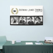 Bannière de 3e année casquette et Feuille 3 x 5 ' (Salon professionnel)