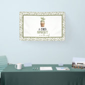 Bannière de Baby Shower Bébé Pousse en Route (Salon professionnel)