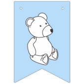 Bannière de baby shower - créatures de région (Premier drapeau)