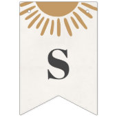 bannière de baby shower de chou (Premier drapeau)