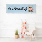 Bannière de baby shower de grand-mère (En situation)