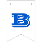 Bannière de Baby shower éléphant drapeaux de Bunti (Deuxième drapeau)