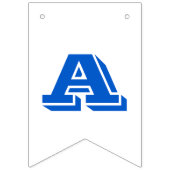 Bannière de Baby shower éléphant drapeaux de Bunti (Troisième drapeau)