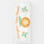 Bannière de Baby shower Little Cutie (Vertical)