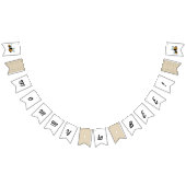 Bannière de Baby shower "Maman to Bee" - Drapeau d (Tout)