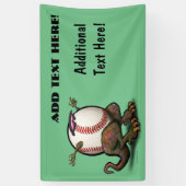 Bannière de baseball Beast (Vertical)