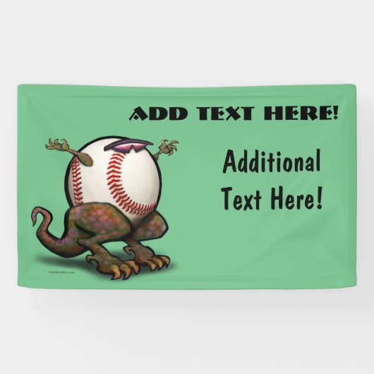 Bannière de baseball Beast (Horizontal)