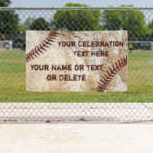 Bannière de baseball russe personnalisée la plus f (En situation)